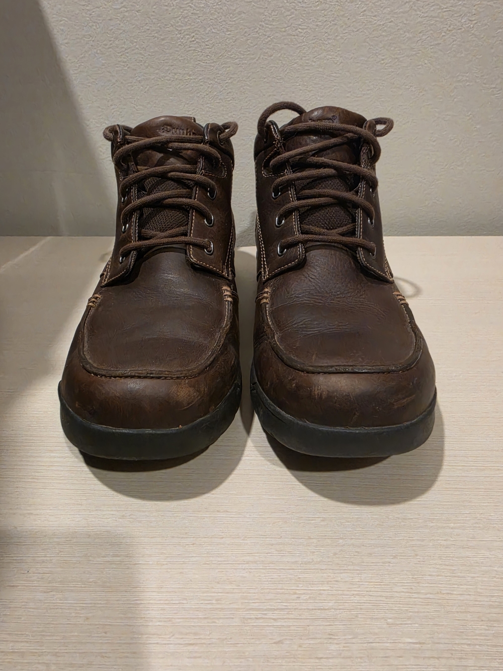 Dunham Leather Waterproof Hiking Boots Men's Size 11D